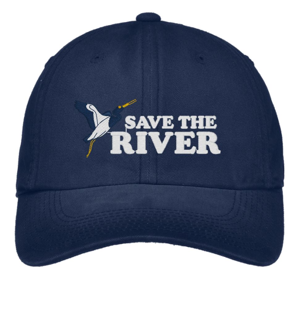 Hat - Navy Adjustable - Save The River® Upper St. Lawrence Riverkeeper®